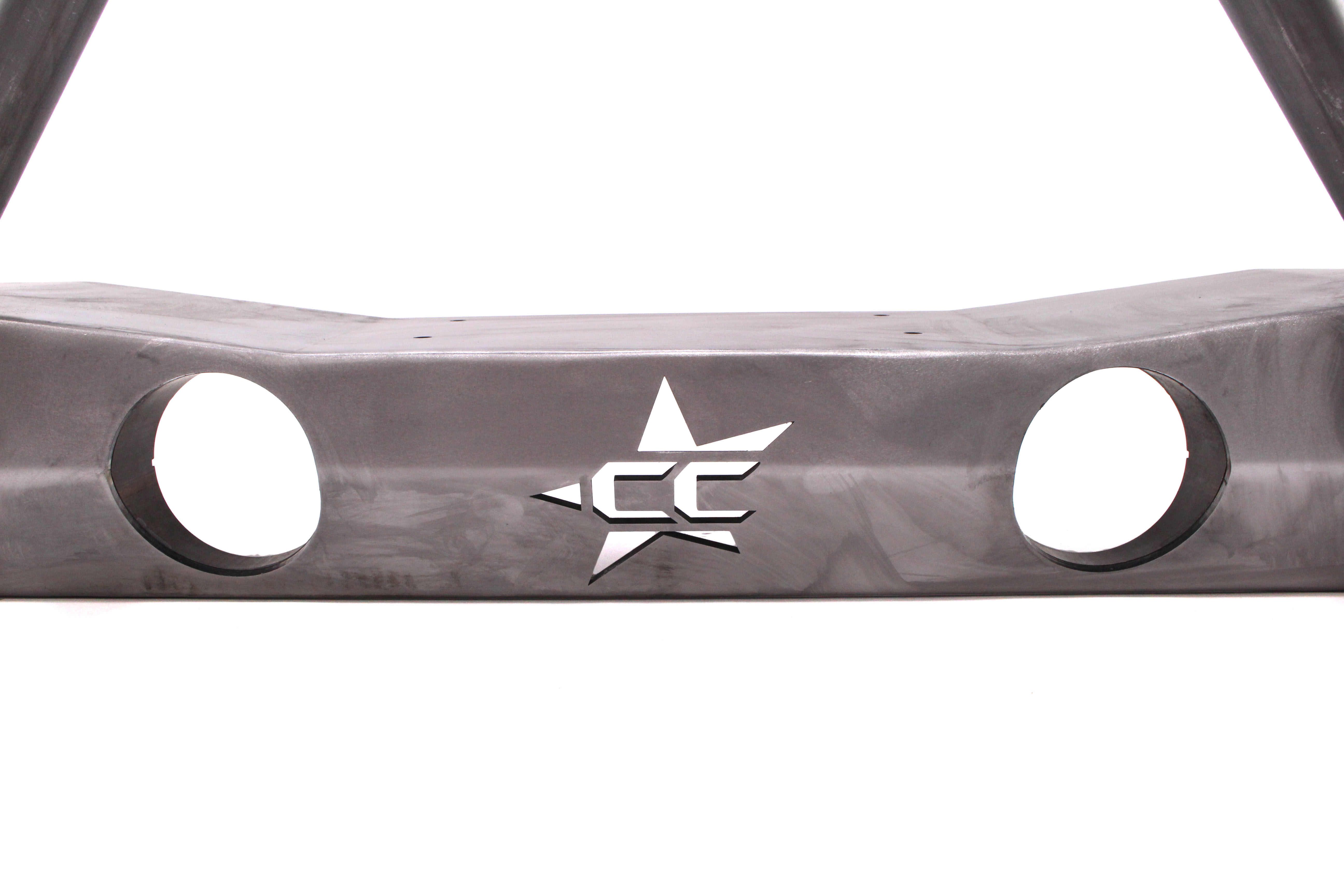 Crawler Conceptz Ultra Series Mid Width Front Bumper w/Stinger And Tabs Bare - JK