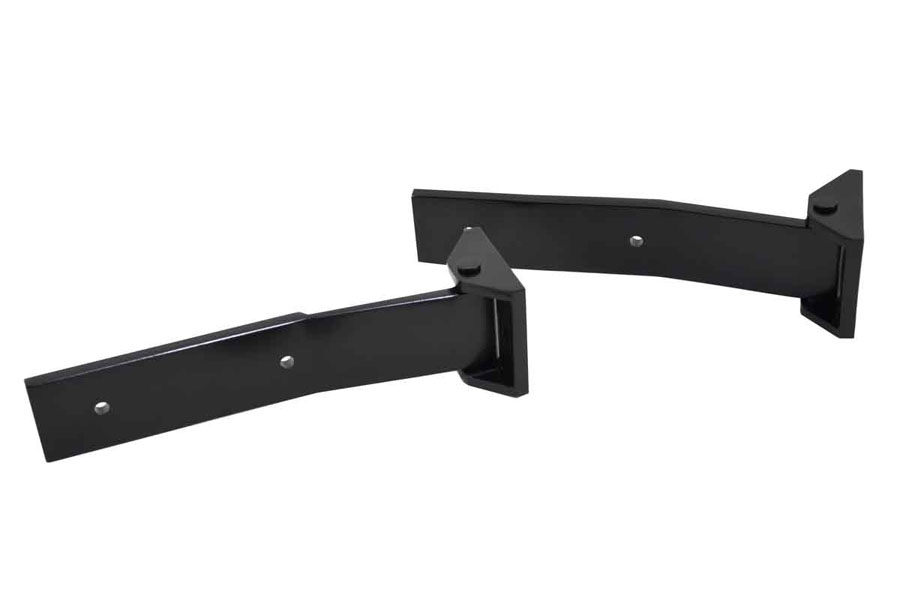 Kentrol Tailgate Hinge Pair - Black Powder Coat - JK