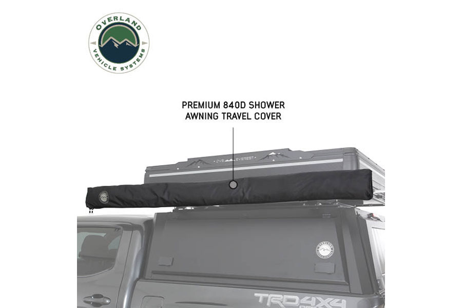 Overland Vehicle Systems HD Nomadic 2 Person Car Side Shower Room Combo