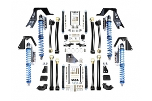 EVO Manufacturing Enforcer Pro NV2514 Stage 4 Coilover Kit w/ Compression Adjusters - Black - JL 2Dr
