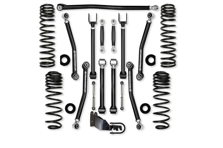 Rock Krawler 2.5in Adventure X No Limits Mid Arm Lift Kit, No Shocks ( Part Number: JL25AXMNL-2)