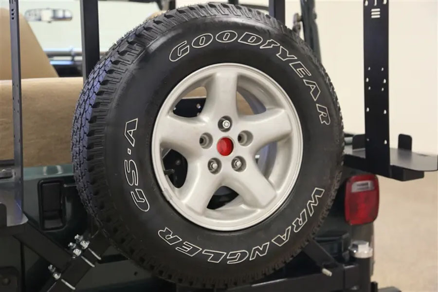 Rock Hard 4x4 CHMSL 3RD Brake Light for 2.5in Spare Tire Center Hole