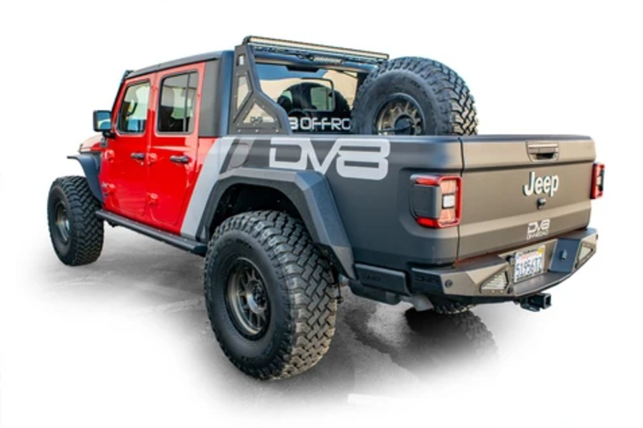 DV8 Offroad Stand Up Spare Tire Mount - JT