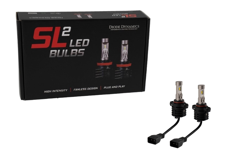 Diode Dynamics 5202/PSX24W SL2 LED Bulbs, Yellow - Pair - JT/JL/JK 2010-17