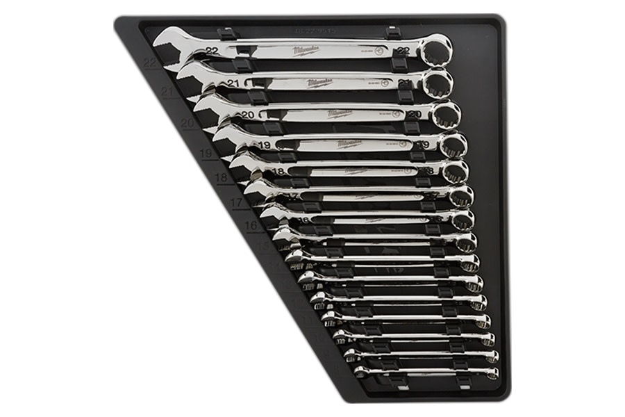 Milwaukee Tool 15pc Combination Wrench Set - Metric