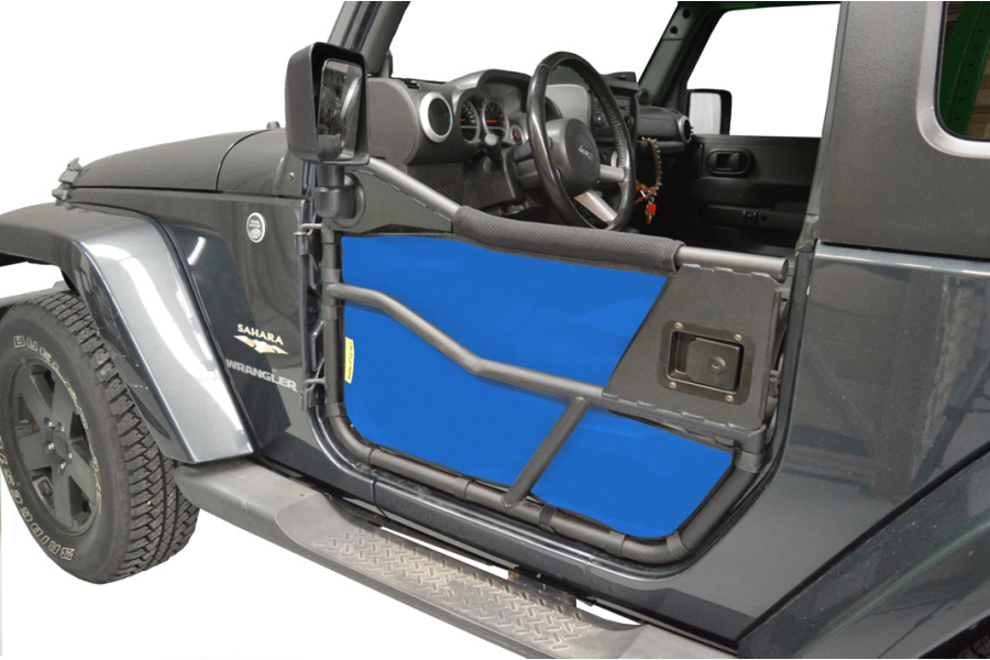 Dirty Dog 4x4 Bestop Tube Door Screen Blue