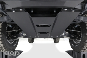 LOD Black Ops Front Bumper Skid Plate - Black - Bronco 2021+