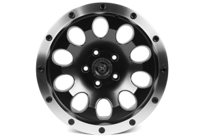ATX Wheels Slot 17x9 Wheel Satin Black w/Machined Lip