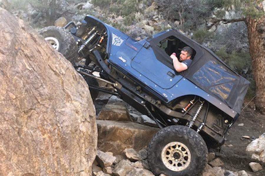 Motobilt 4-Link Suspension Mount Skid Kit - TJ