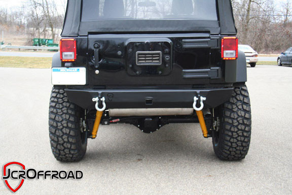 JCR Offroad Dagger Rear Bumper Black