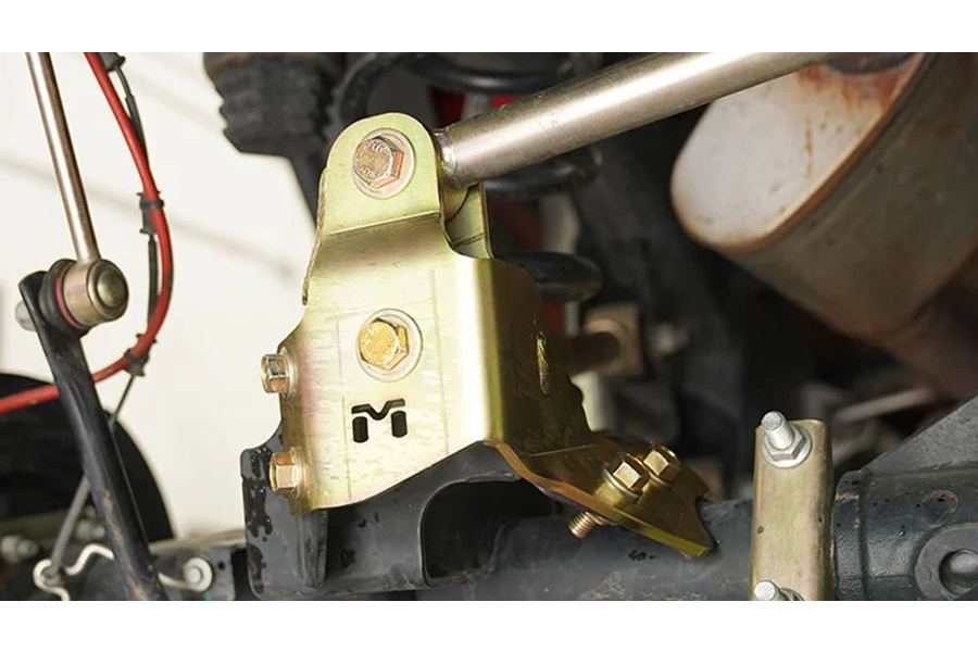 MetalCloak Track Bar Relocation Bracket - Rear - JT