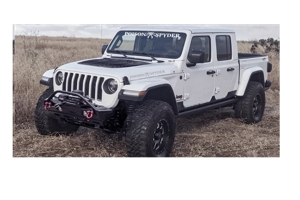 Poison Spyder Hood Louver, Black - JT/JL Sport/Sahara