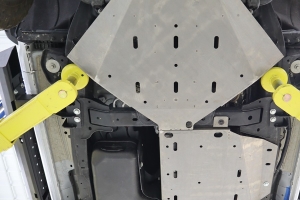 LoD Offroad BLACK OPS Transfer Case Skid Plate - Bare Steel - Bronco 2021+
