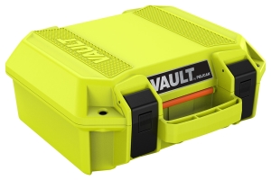 Pelican V100C Vault Small Equipment Case w/ Foam Insert - Bright Green