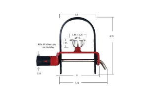 Bolt Trailer Coupler Lock, Dodge/Jeep/Ram