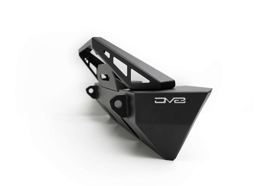 DV8 Offroad FS-25 Stubby Front Bumper w/ Plated Bull Bar - JT/JL/JK