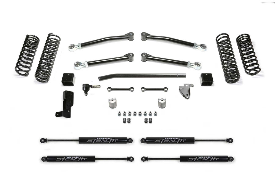 FabTech 3in Trail Lift Kit w/ Stealth Shocks  ( Part Number: K4207M)