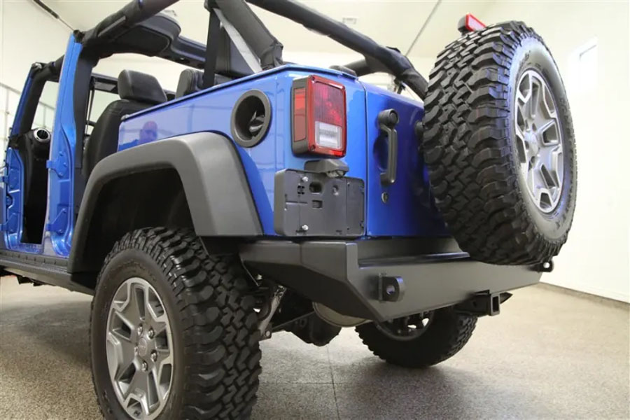 Rock Hard 4x4 Patriot Series Aluminum Rear Bumper - JK