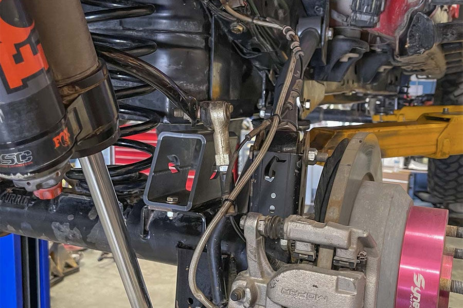 Synergy Manufacturing 30in Rear Brake Line Kit - 2023+ JL 392