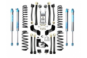 Evo Manufacturing 4.5in Enforcer Overland Stage 4 Lift Kit w/ King 2.0 Shocks - JL 4Dr Diesel 