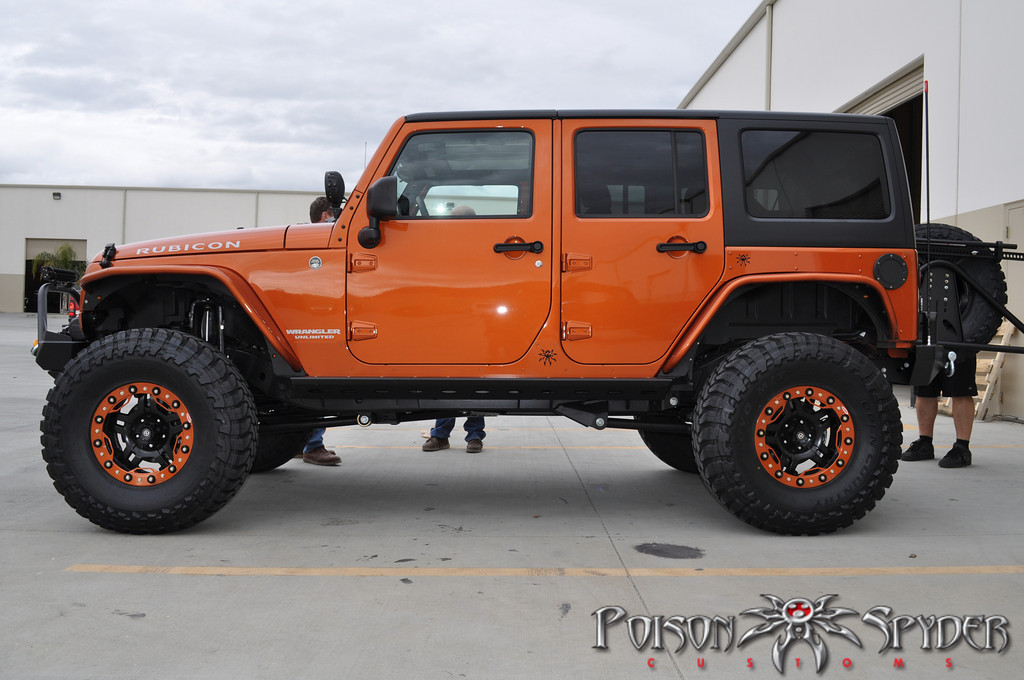 Poison Spyder Brawler Rockers Aluminum - JK 4dr