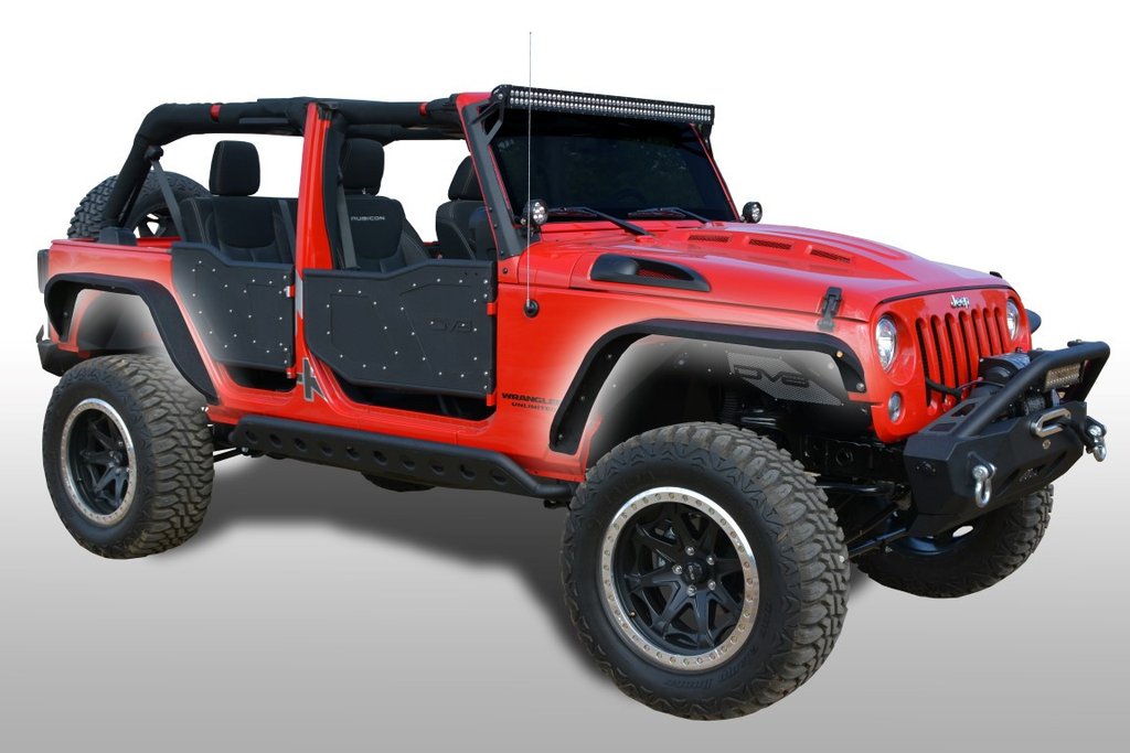 DV8 Offroad Front/Rear Slim Fenders  - JK
