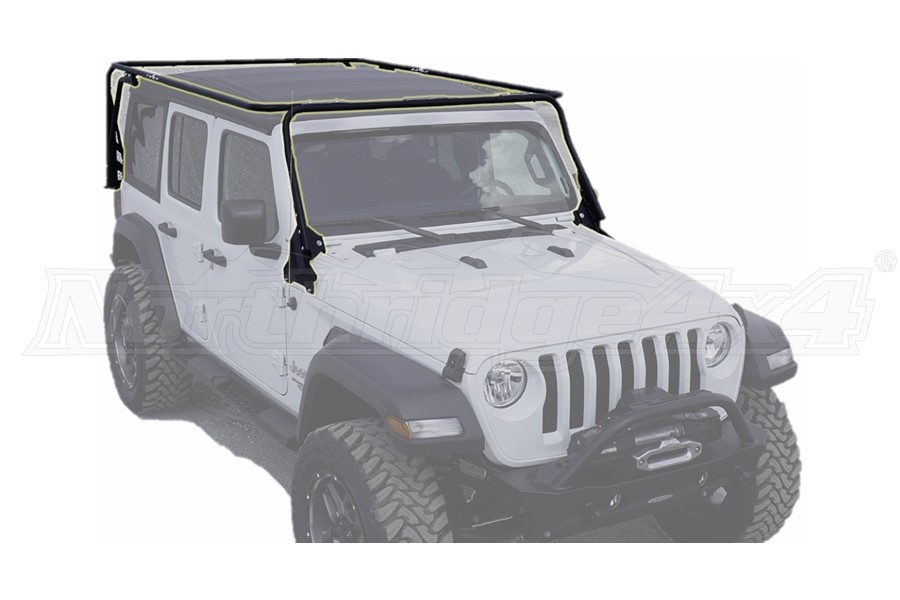 Jeep Jl 4dr Lod Destroyer Series Base Roof Rack Jeep Unlimited Rubicon 2018 2020 Jrr1814 Northridge4x4