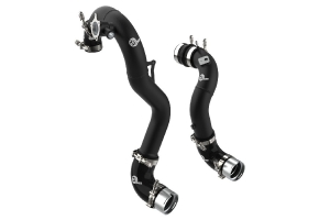 AFE Power BladeRunner 3in Aluminum Hot/Cold Charge Pipe Kit -Black - Bronco 2.3L 2021+