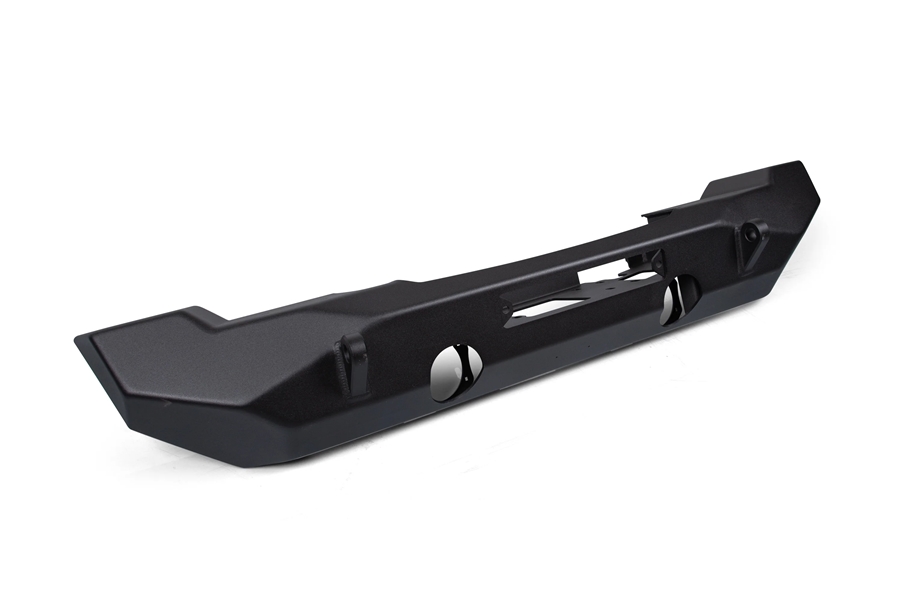 Crawltek Pyro Front Mid-Width Bumper, Steel - Black - JT/JL