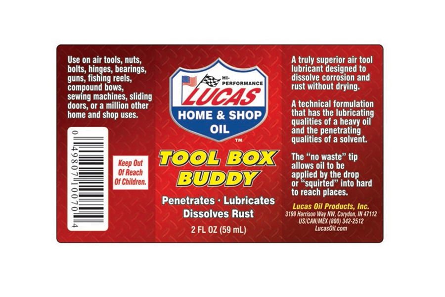 Lucas Oil Tool Box Buddy Lubricant - 2oz