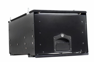 Overland Vehicle Systems Cargo Box w/Slide Out Drawer - Black Powdercoat