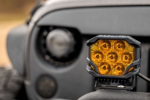 Morimoto BigBanger NCS LED Pod, Amber DRL, Spot, Yellow, Each
