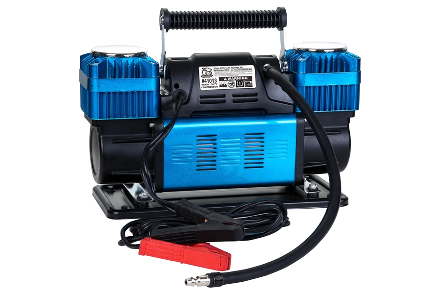 Bulldog Winch Twin Head Portable Compressor (150PSI)