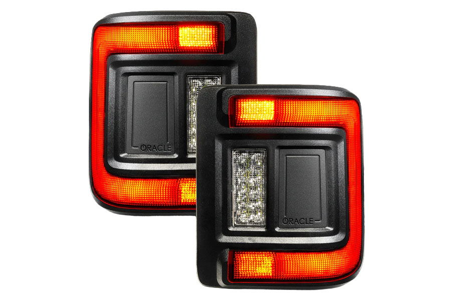 Oracle V2 Flush Mount LED Tail Lights - Standard Red Lens - JL