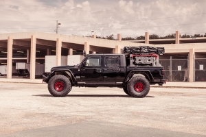 Road Armor Stealth Rear Fender Flares - Textured Black - JT