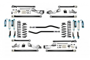 EVO Manufacturing 2.5in High Clearance PLUS Long Arm Lift Kit w/ King 2.5 Shocks - JL 4Dr