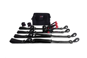 SpeedStrap Essential Off-Road 2in Tie-Down Kit, Black 