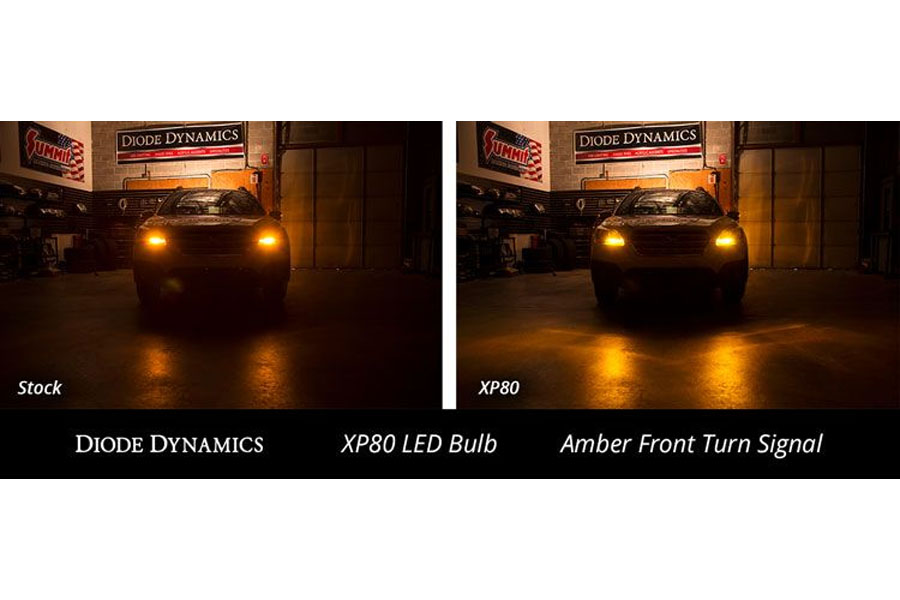 Diode Dynamics 1156 XP80 Turn Signal LED Bulb - Amber, Single