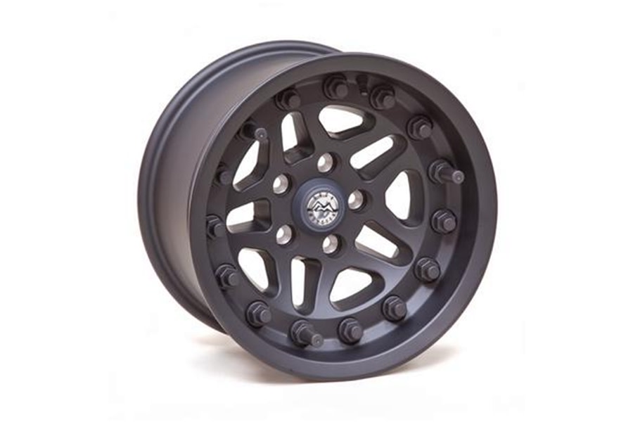 Jeep TJ Hutchinson Rock Monster Beadlock Wheel 15x8 5x45 Black Jeep