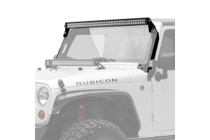 KC HiLiTES C-Series 50in LED Light Bar and Overhead Mount Bracket Kit - JK