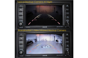 Brandmotion SummitView Adjustable Rear Vision System with Infrared Camera for Aftermarket Display - JL/JK