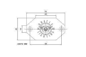 Oracle Magnet Adapter Kit for LED Rock Lights - Single