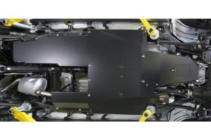 Rock Hard 4x4 Complete Bellypan Skid Plate System w/ Dual Crossmembers- Steel - JT 3.6L
