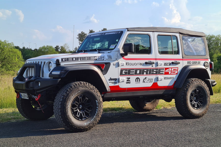 Bawarrion GEORISE45 4.5in Sport Suspension System, Narrow Axle/37-39in Tires - JL 4DR 2.0/3.6L
