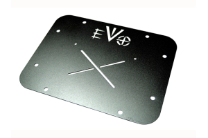 EVO Manufacturing Gate Plate Vent Delete Black - JK