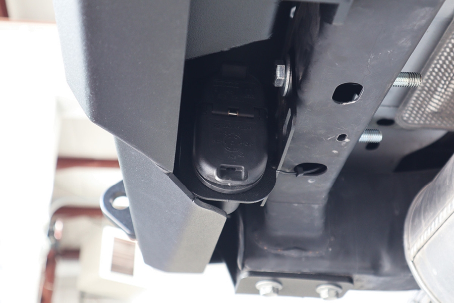 LOD Trailer Hitch Plug Mount - Black  - Bronco 2021+