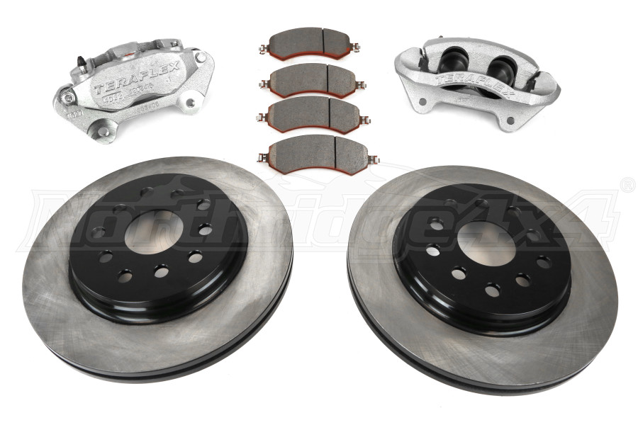 Jeep JK Teraflex Big Brake Kit Front Plain - Jeep Unlimited Rubicon  2017-2018 | 4303400|Northridge4x4