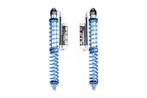 EVO Manufacturing 2.5in Rear Coilover Shocks, Pair - Black - JL 