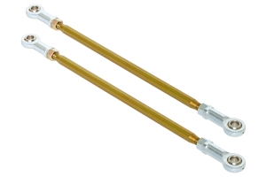 RockJock Antirock Sway Bar End Links w/ Heims (15.5in Rods)