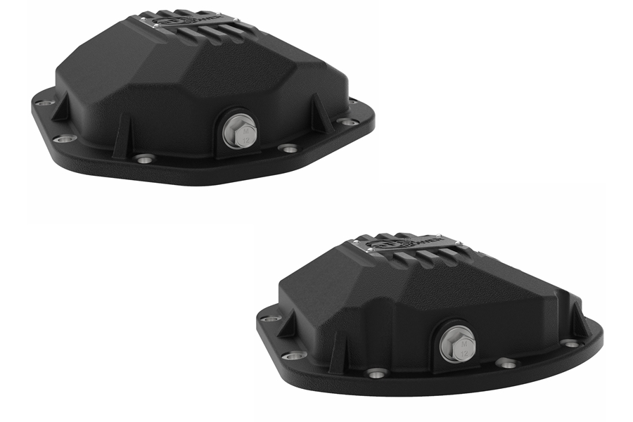 AFE Power Pro Series Dana 30/Dana 44 Differential Covers - Black w/Gear Oil - JK/LJ/TJ Non-Rubicon